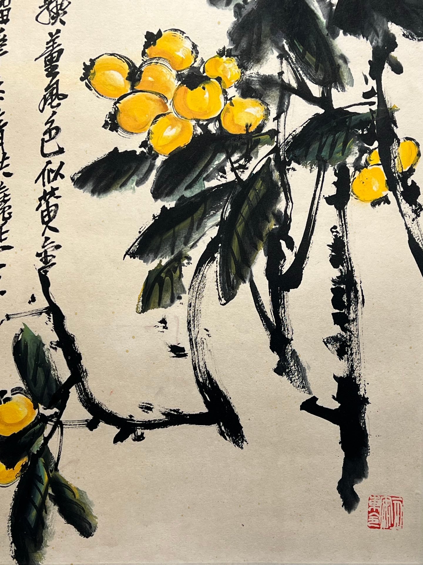 Chinese scroll painting Wu Changshuo