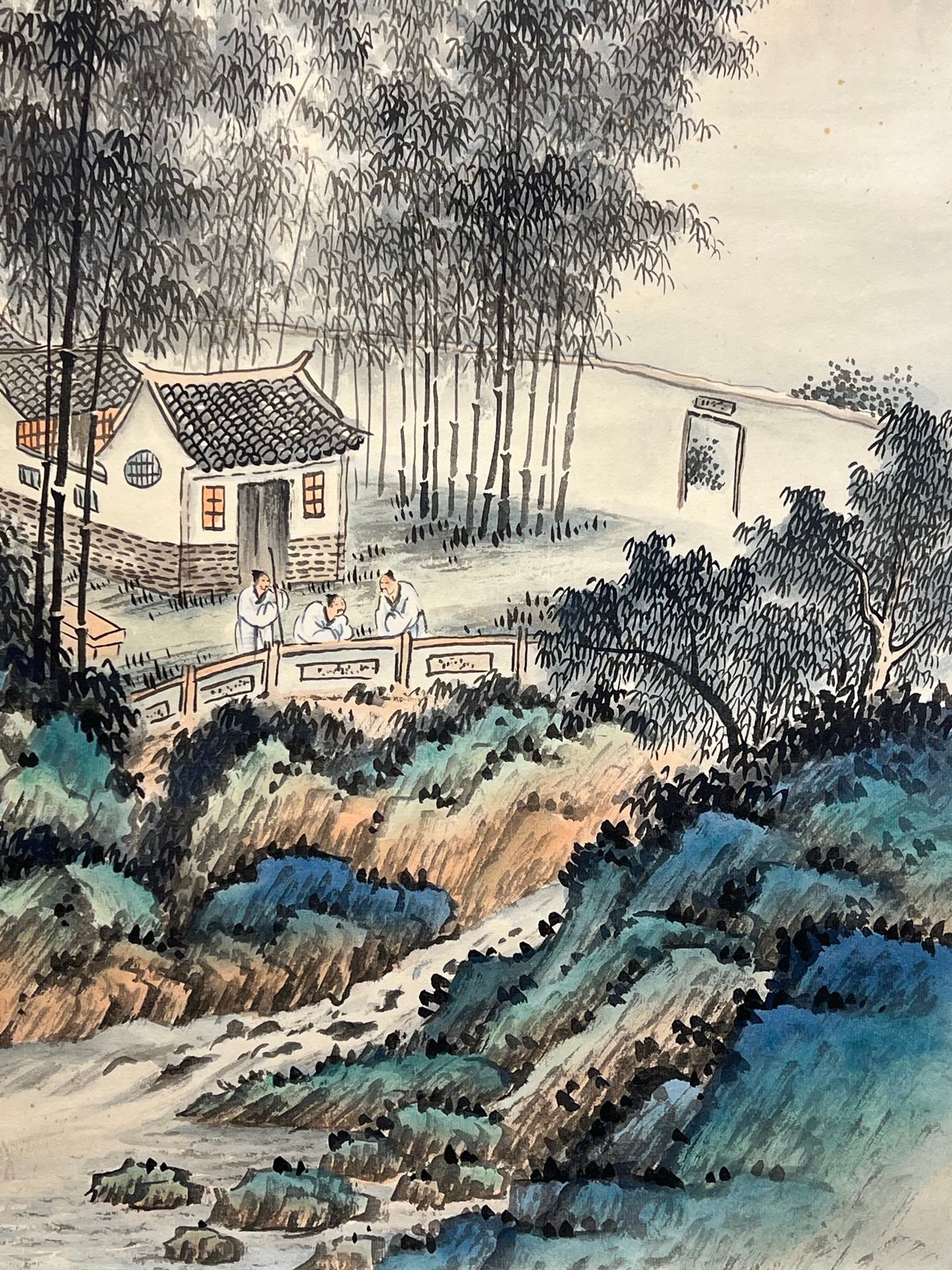 Chinese scroll painting Yuan Songnian