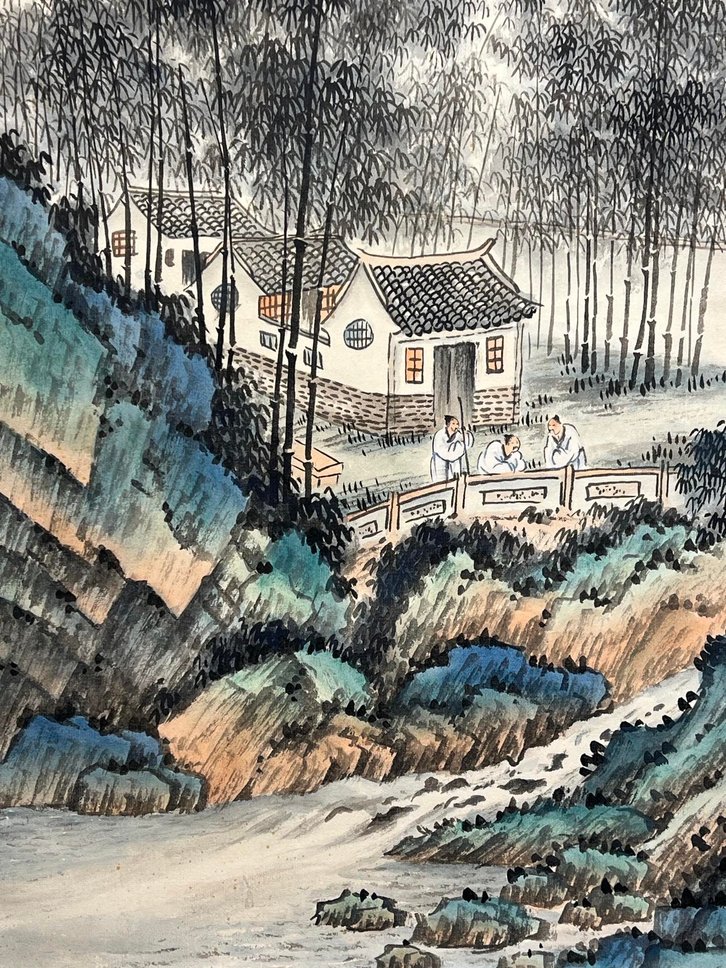 Chinese scroll painting Yuan Songnian