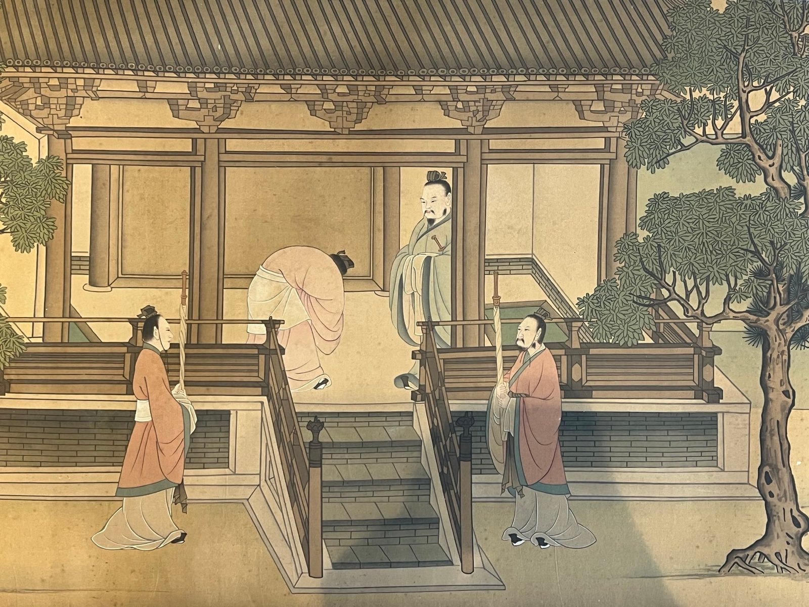 Chinese scroll painting Song Li Tang