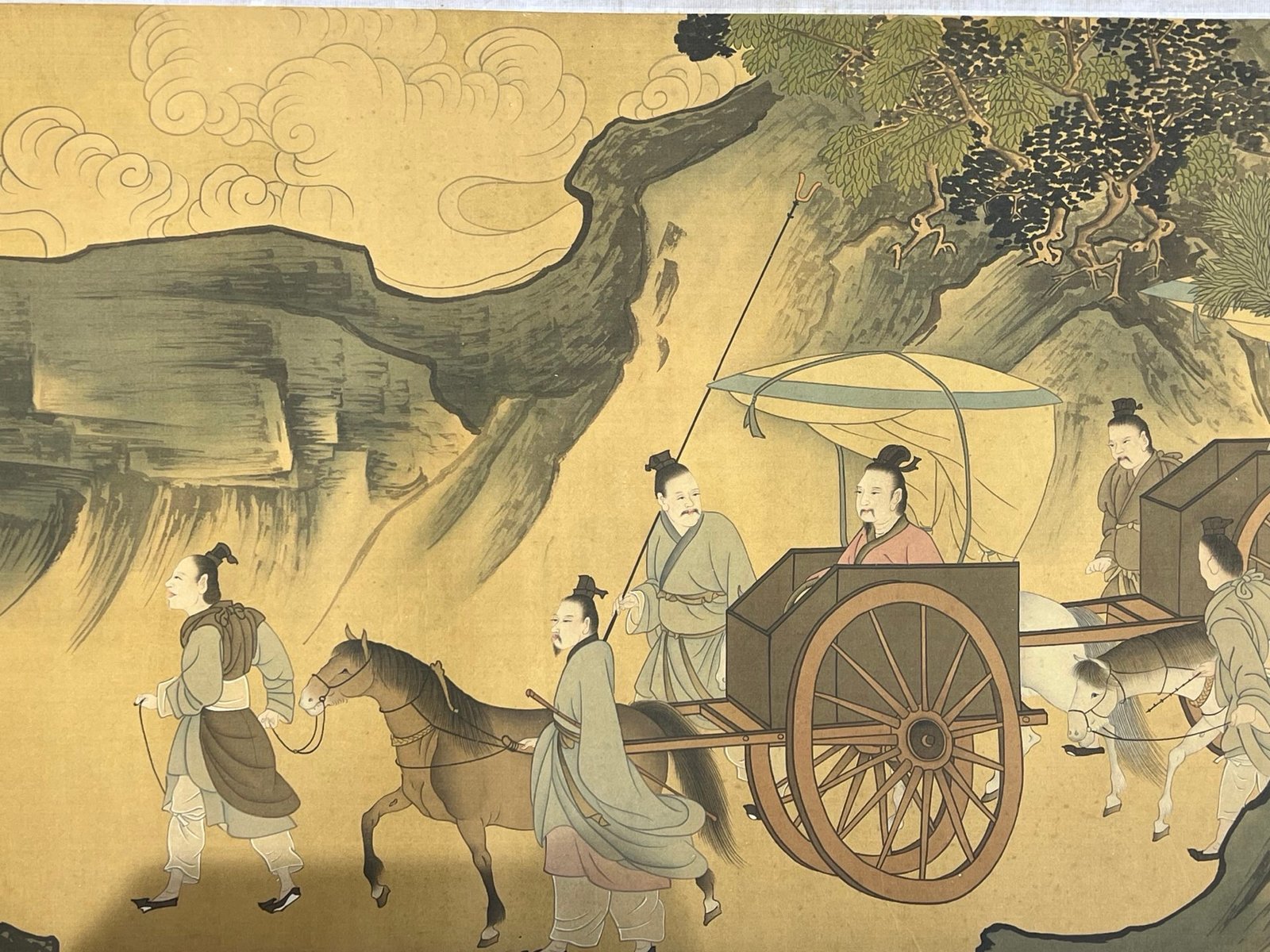 Chinese scroll painting Song Li Tang