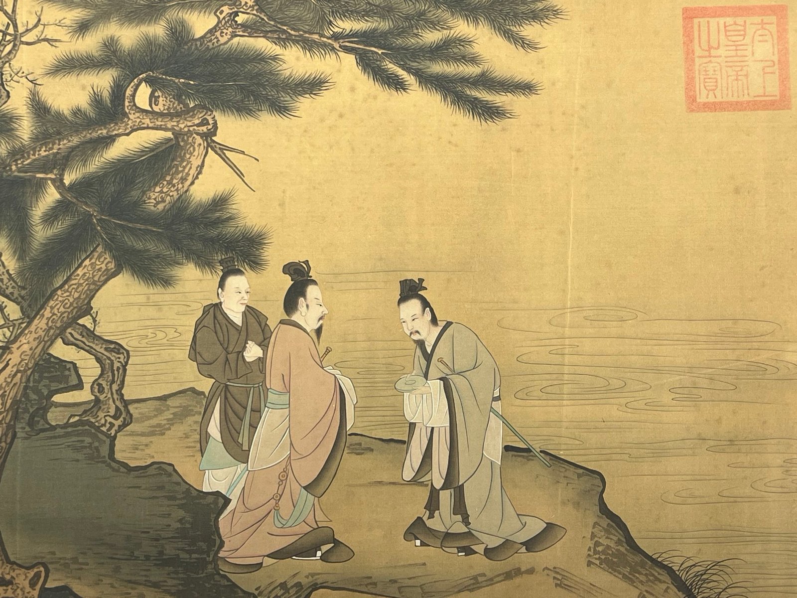 Chinese scroll painting Song Li Tang