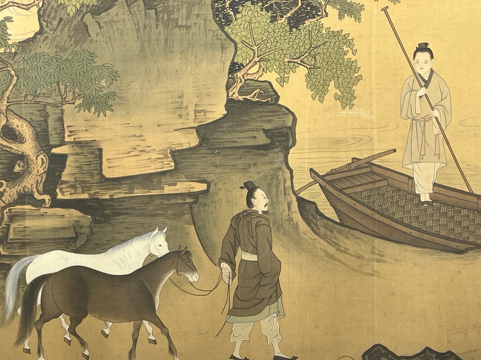 Chinese scroll painting Song Li Tang