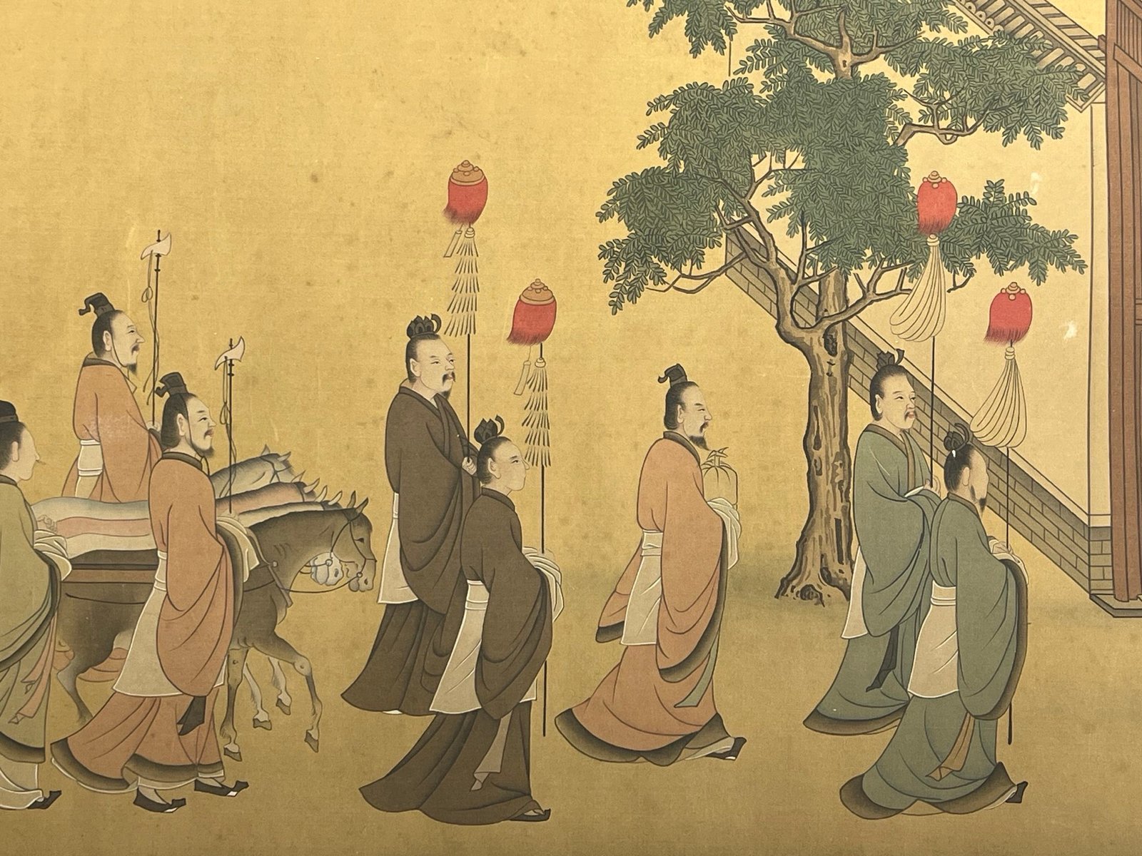 Chinese scroll painting Song Li Tang
