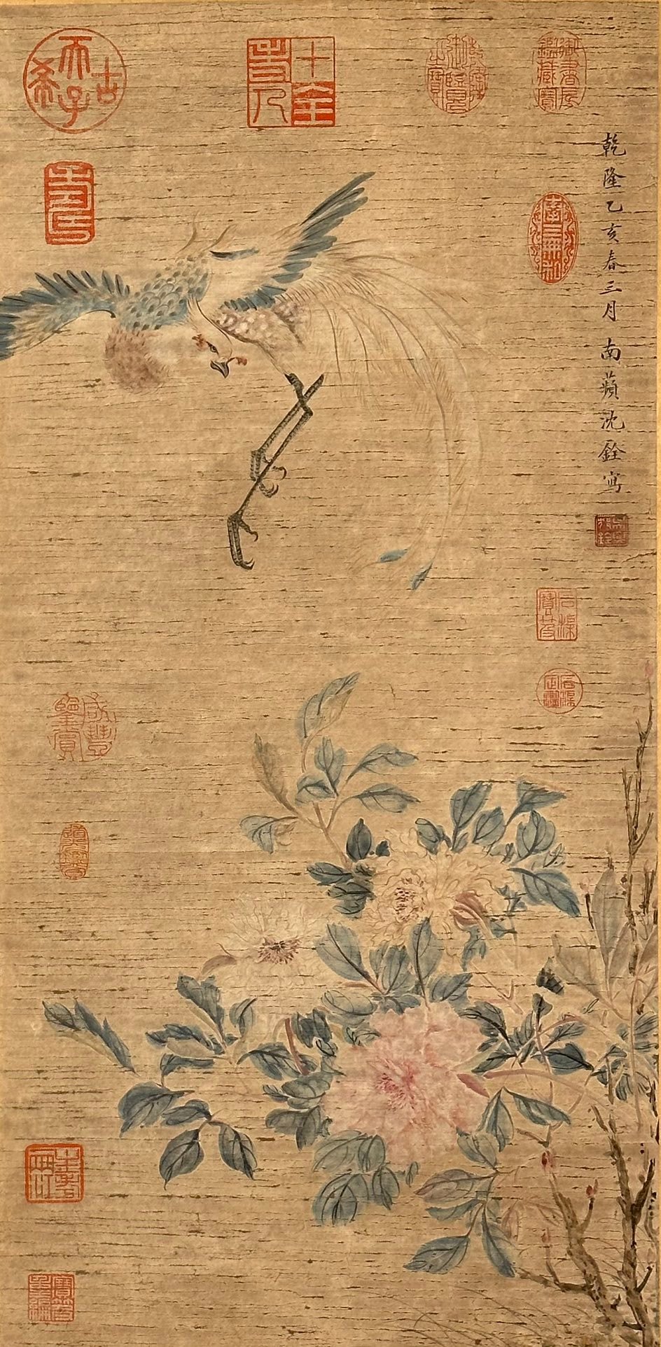 Chinese scroll painting Shen Quan