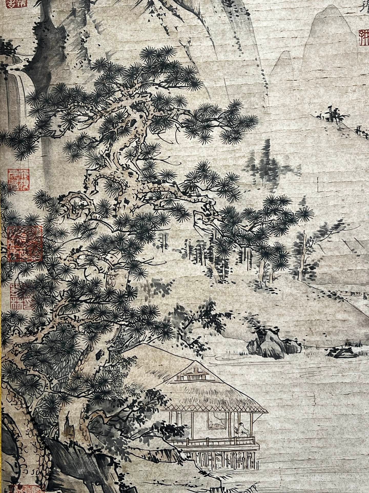 Chinese scroll painting Ni Zan