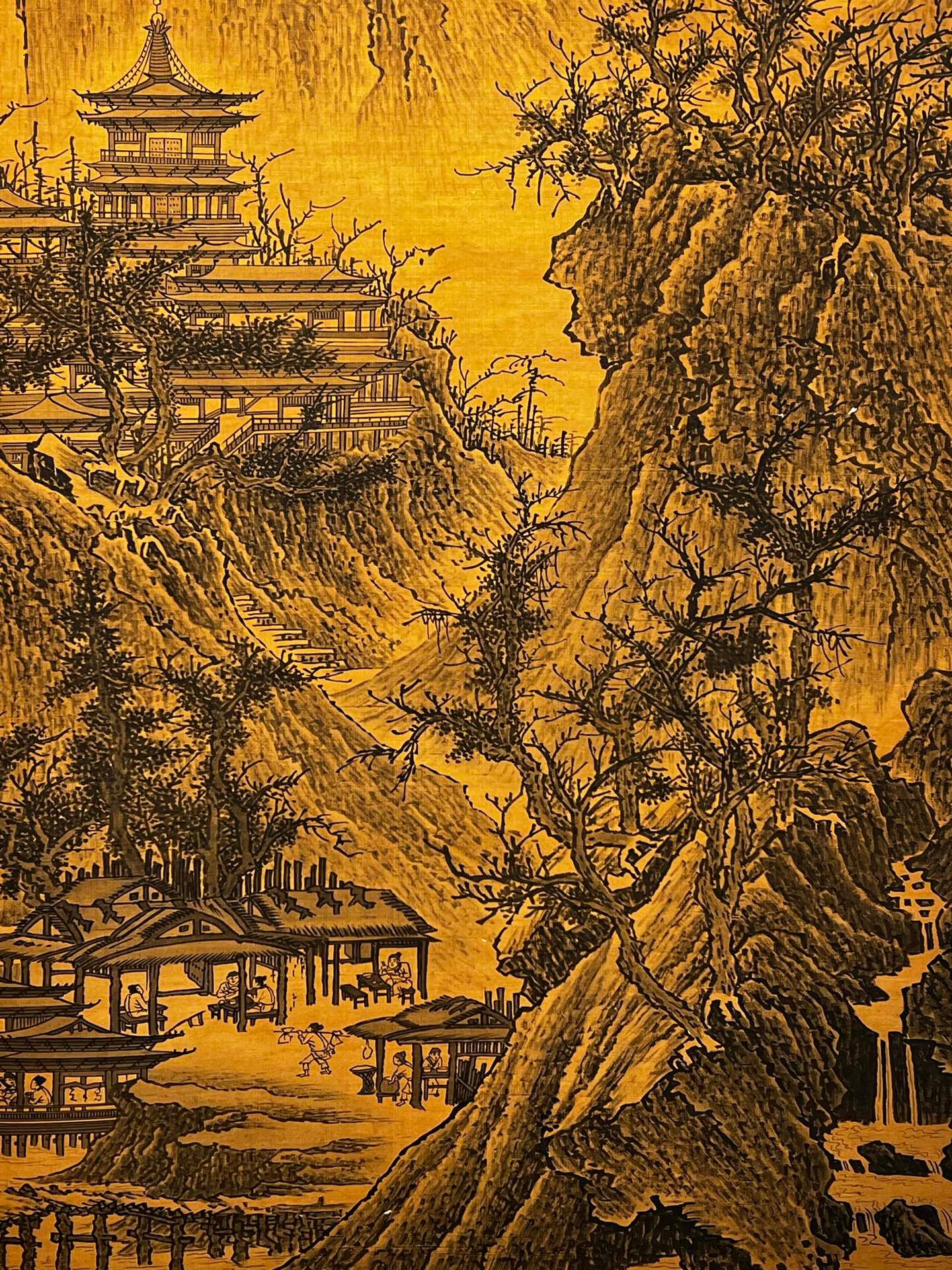 Chinese scroll painting Li Cheng