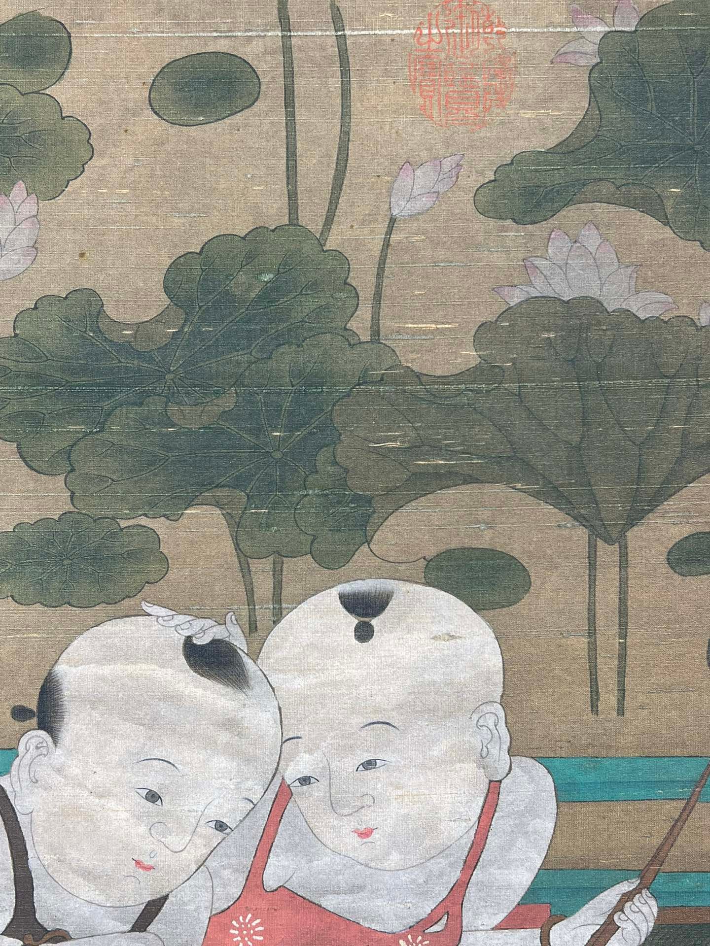 Chinese scroll painting Su Hanchen