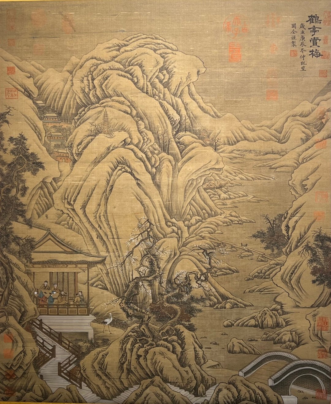 Chinese scroll painting Guan Tong
