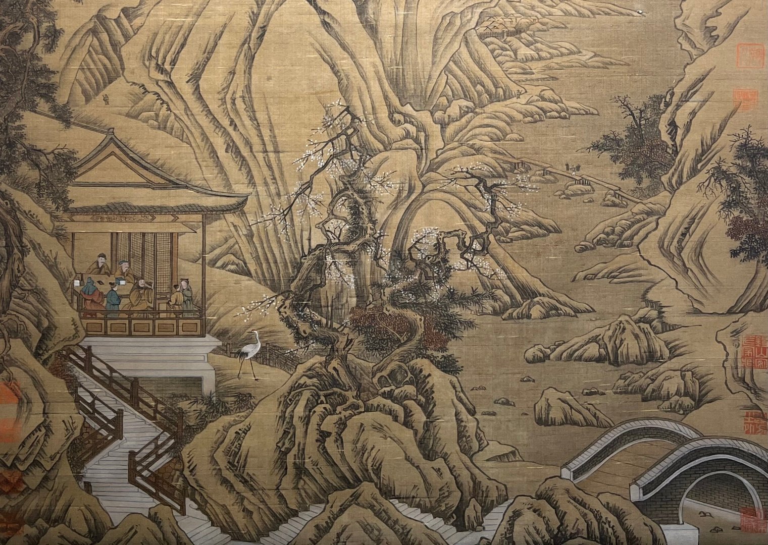 Chinese scroll painting Guan Tong