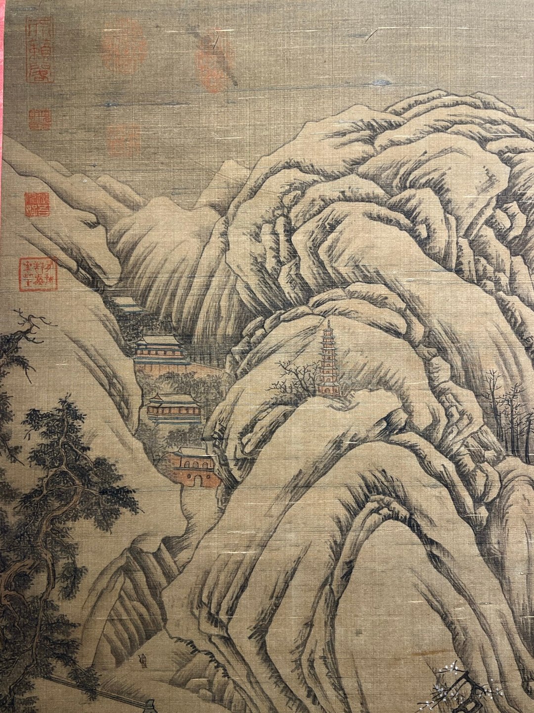 Chinese scroll painting Guan Tong