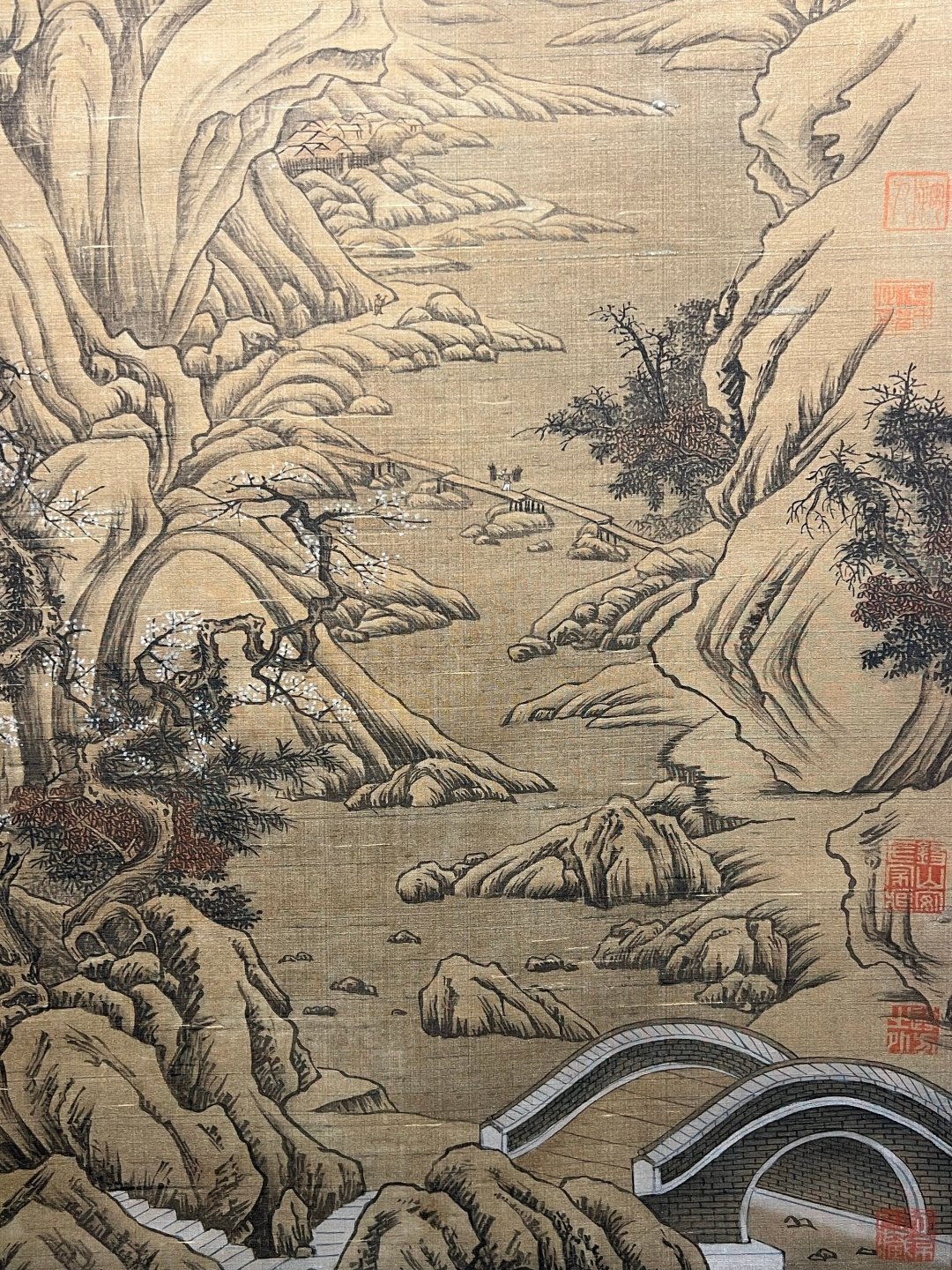 Chinese scroll painting Guan Tong