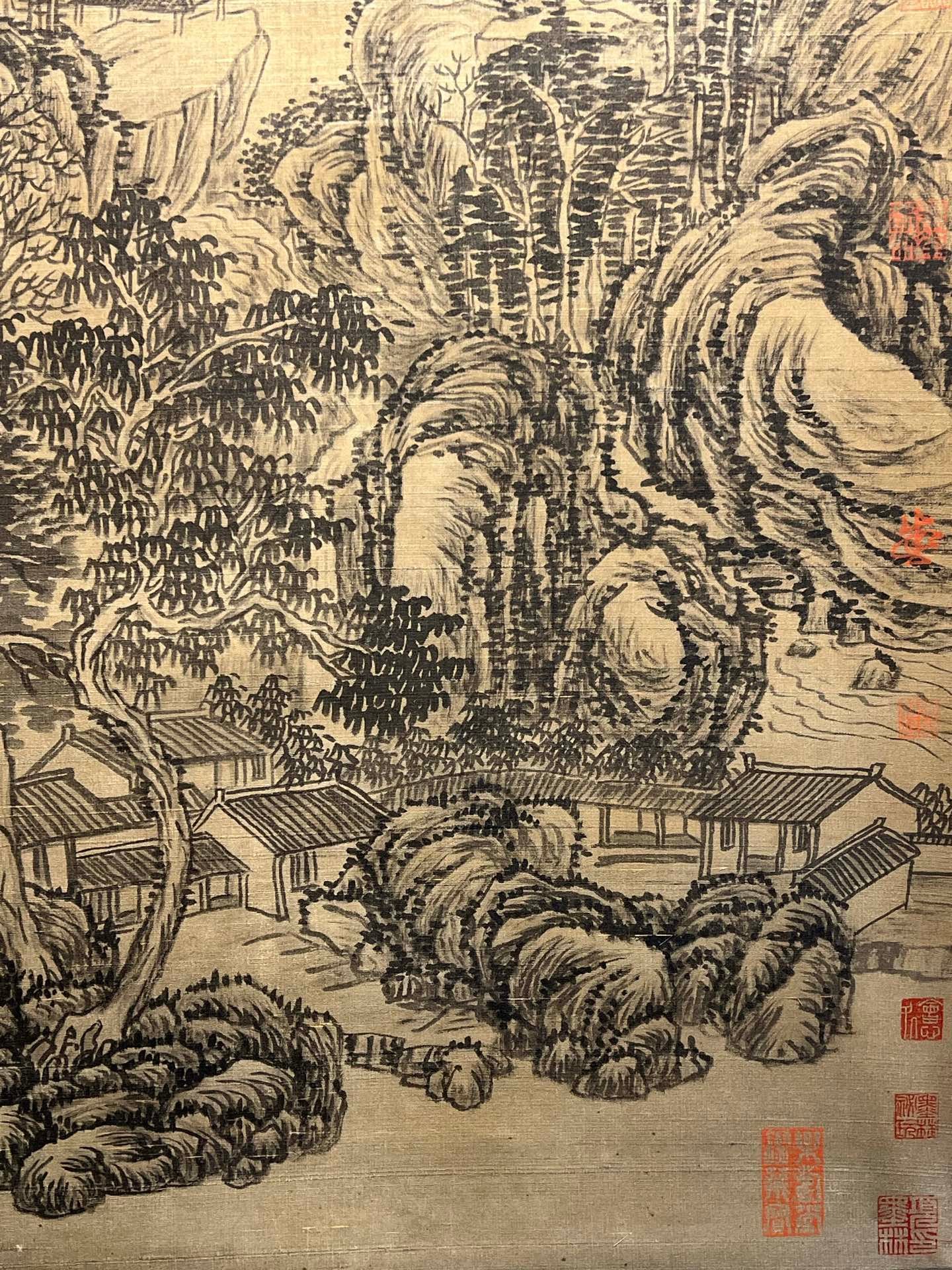 Chinese scroll painting Guo Xi