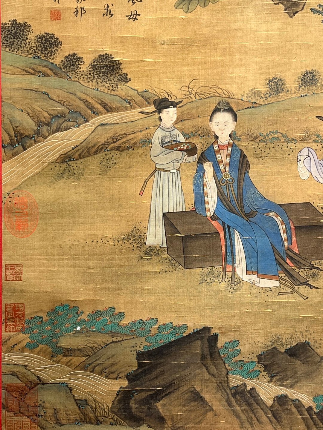 Chinese scroll painting Gu Hongzhong