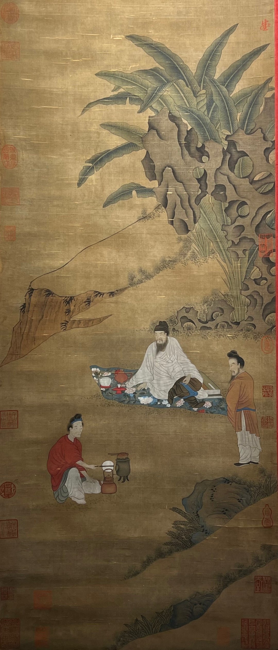 Chinese scroll painting Qian Xuan