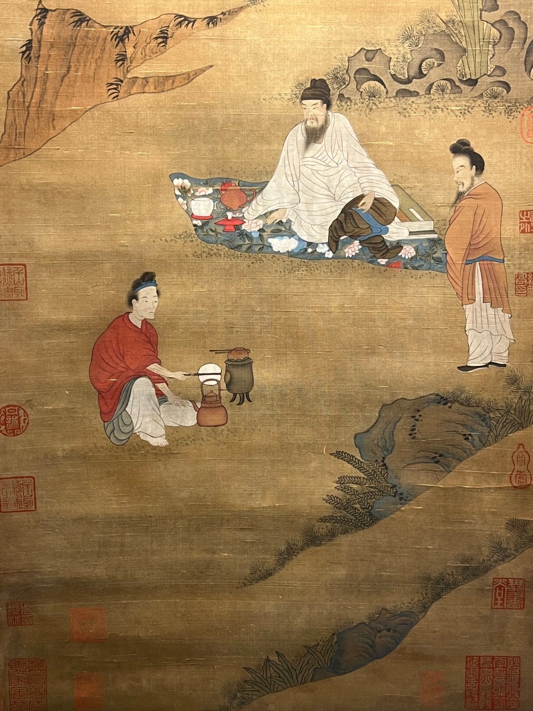 Chinese scroll painting Qian Xuan