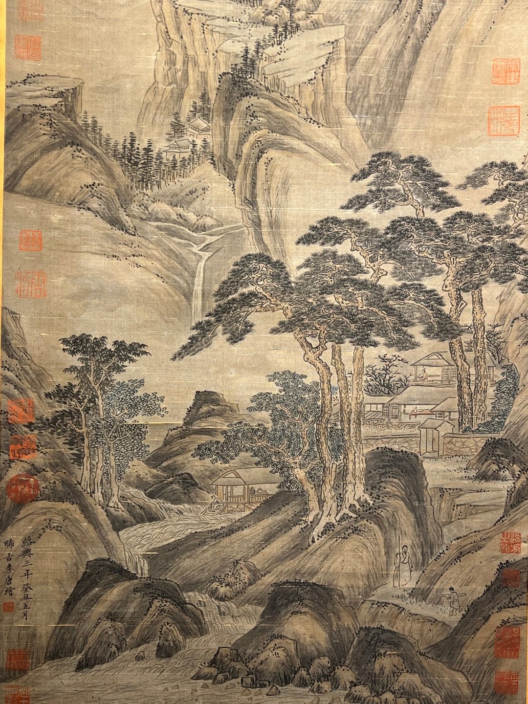 Chinese scroll painting Li Tang