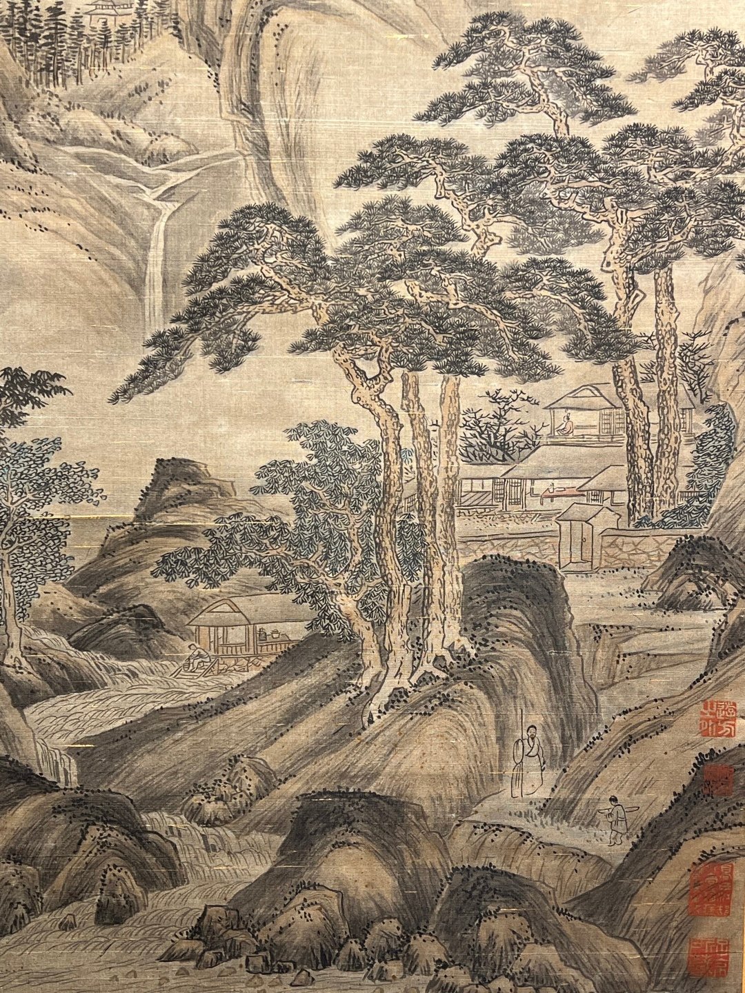 Chinese scroll painting Li Tang