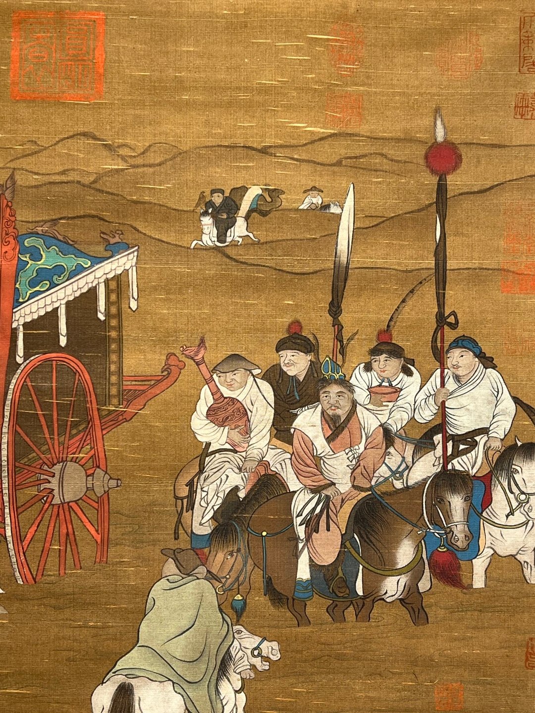 Chinese scroll painting Chen Zhongzhong