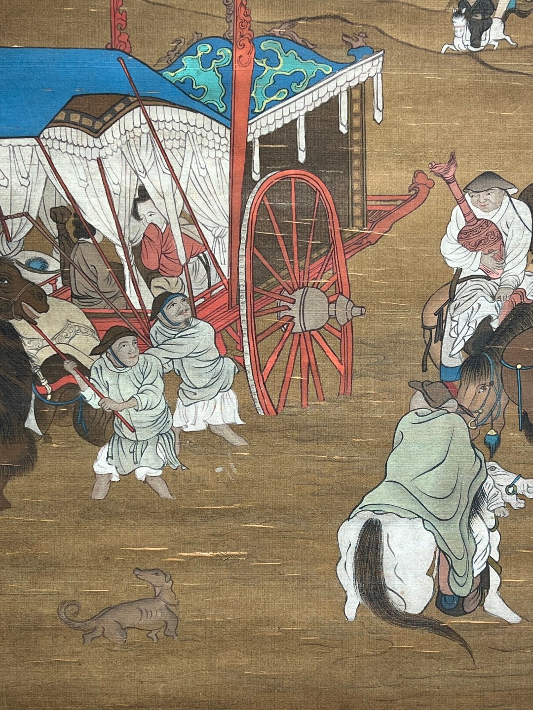 Chinese scroll painting Chen Zhongzhong