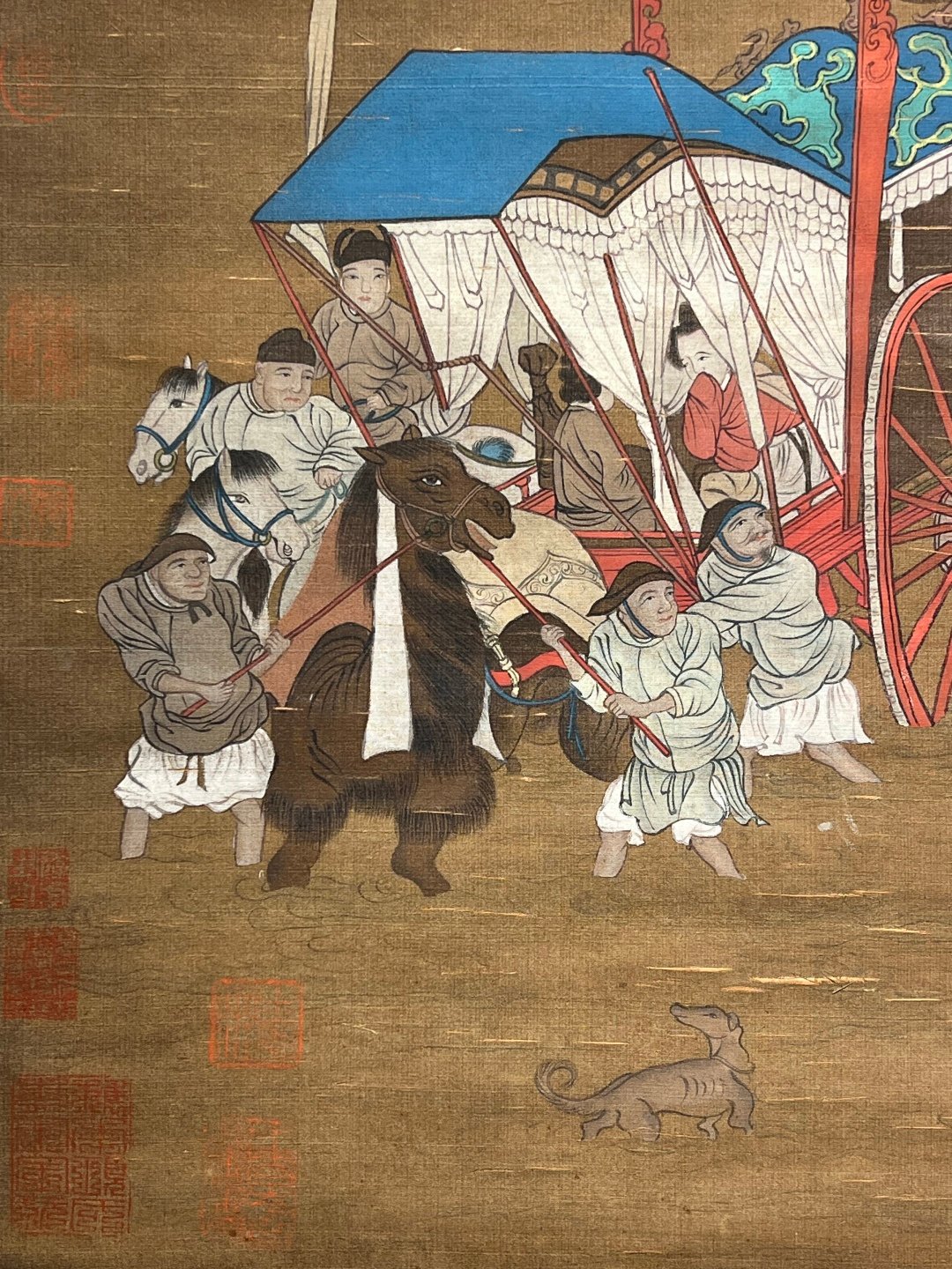 Chinese scroll painting Chen Zhongzhong