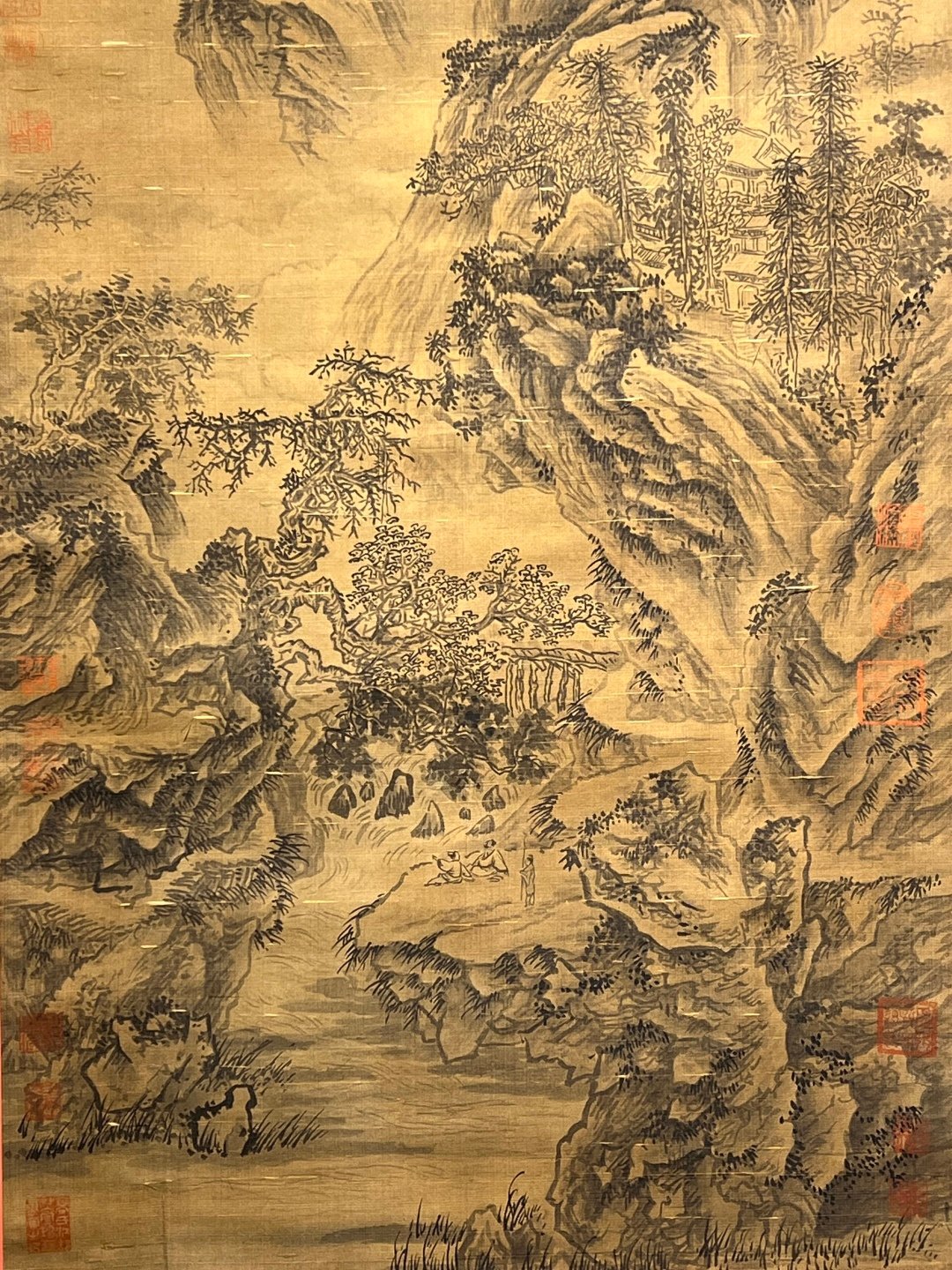 Chinese scroll painting Wang Wei