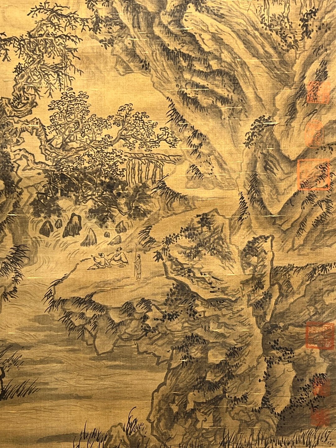 Chinese scroll painting Wang Wei