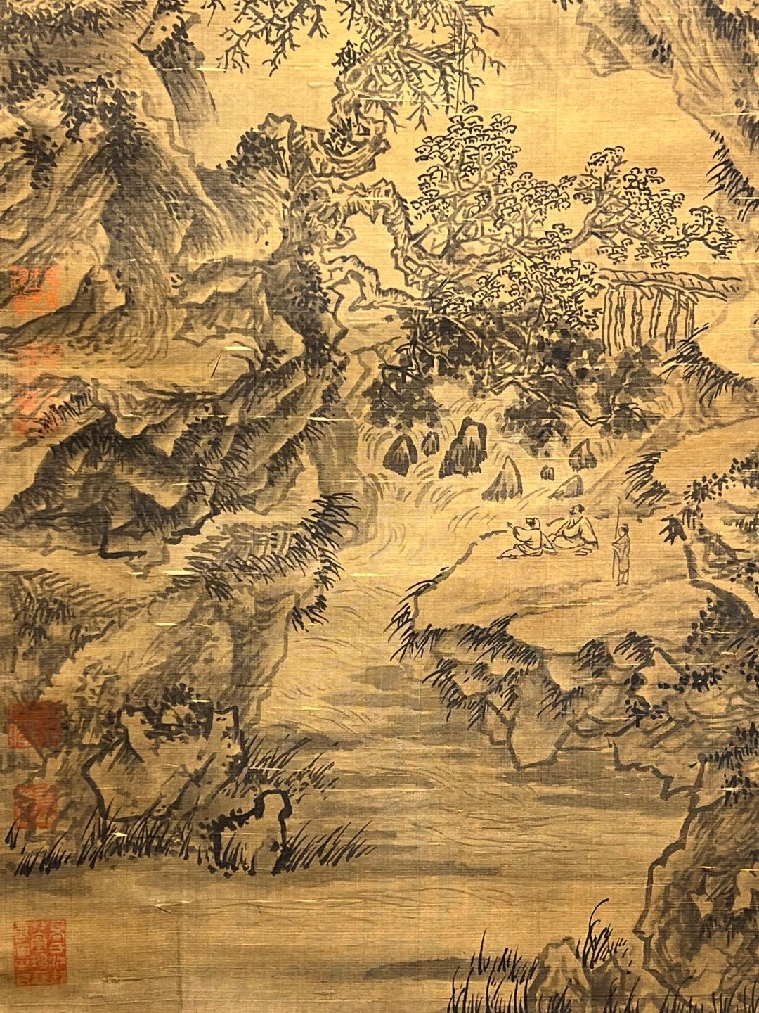Chinese scroll painting Wang Wei