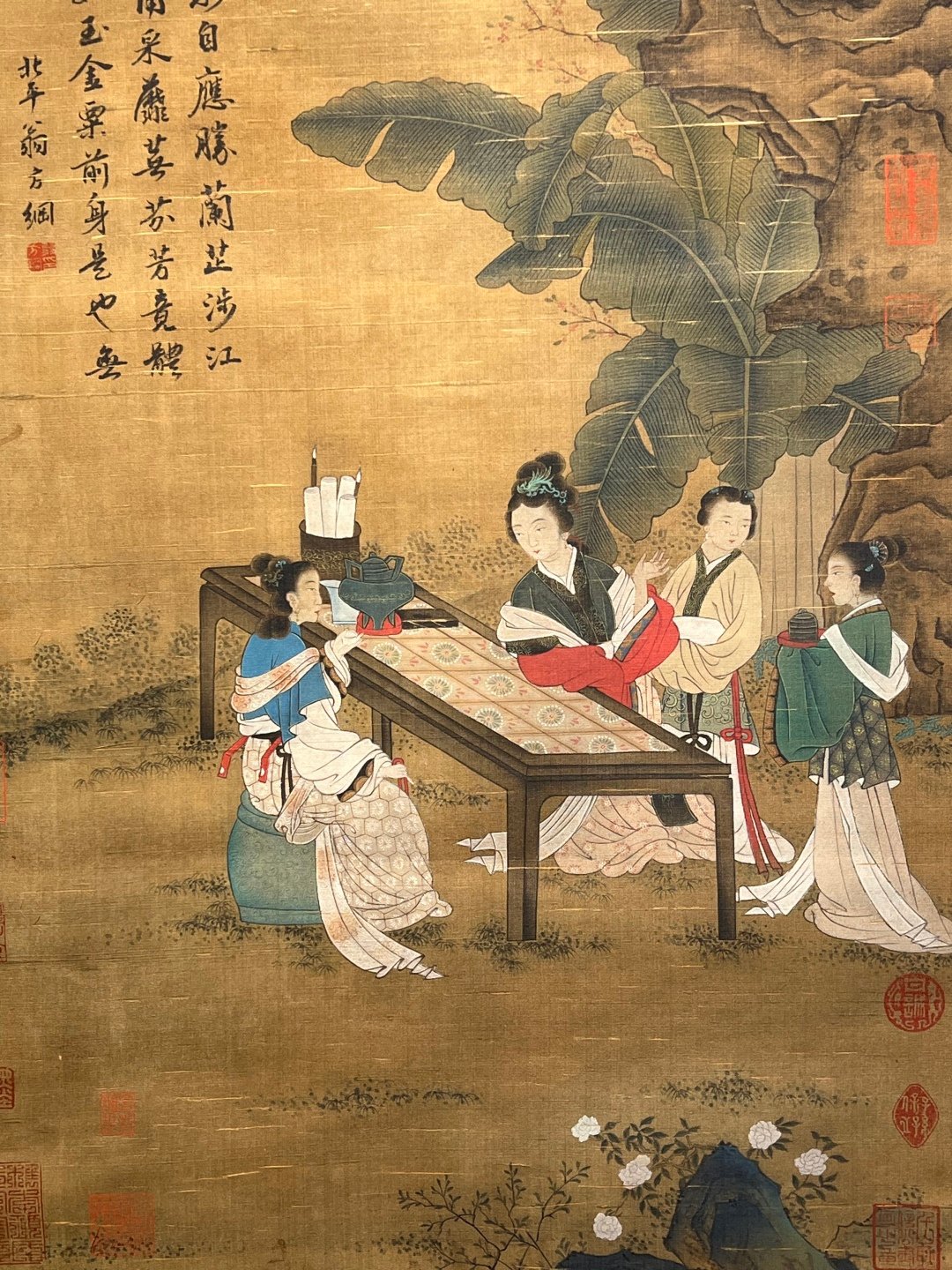 Chinese scroll painting Qiu Zhu