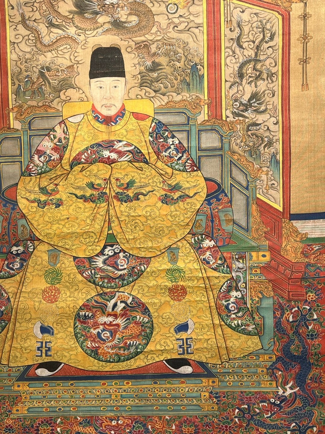 Chinese scroll painting Lang Shining