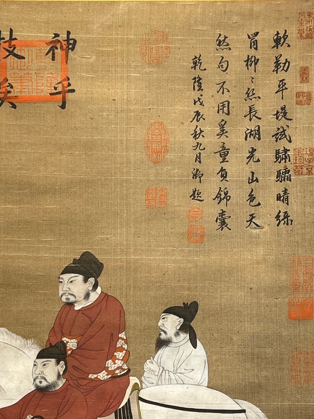 Chinese scroll painting Han Gan