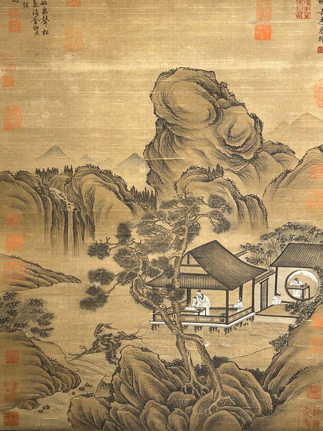 Chinese scroll painting Li Tang