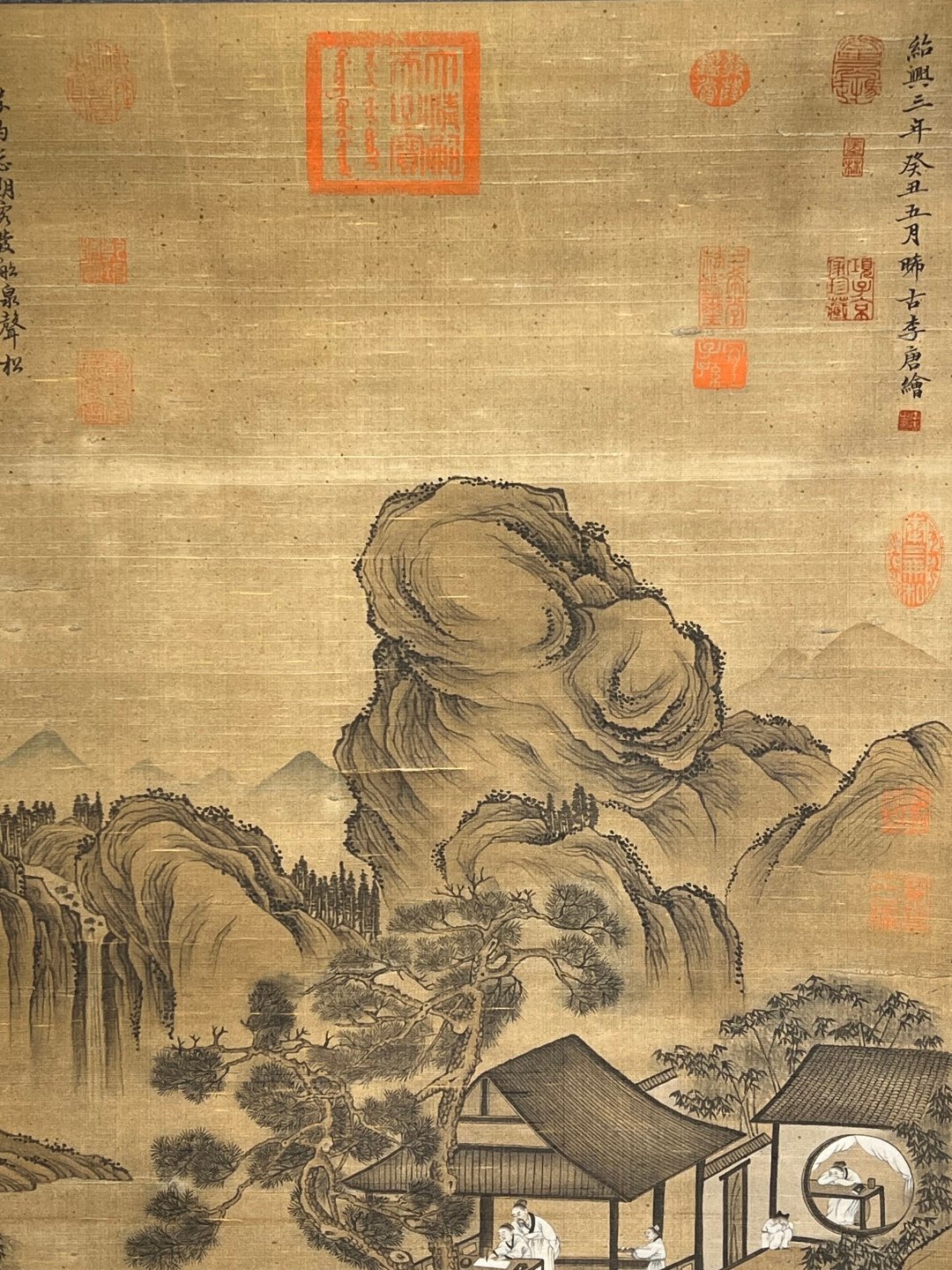 Chinese scroll painting Li Tang
