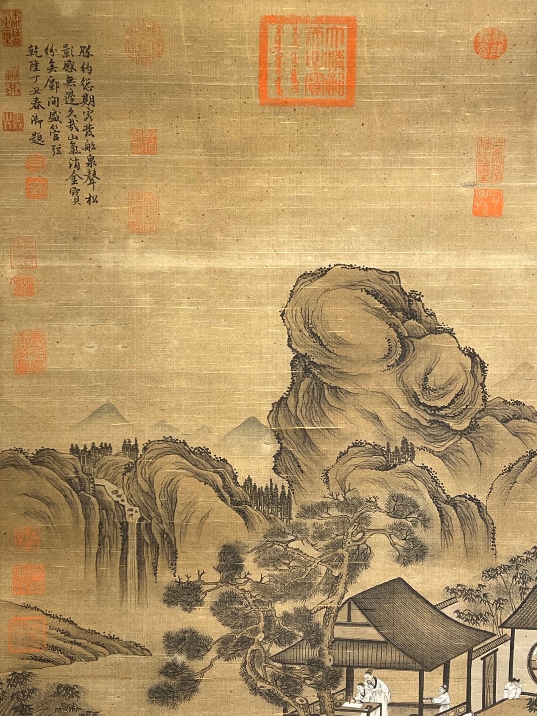 Chinese scroll painting Li Tang