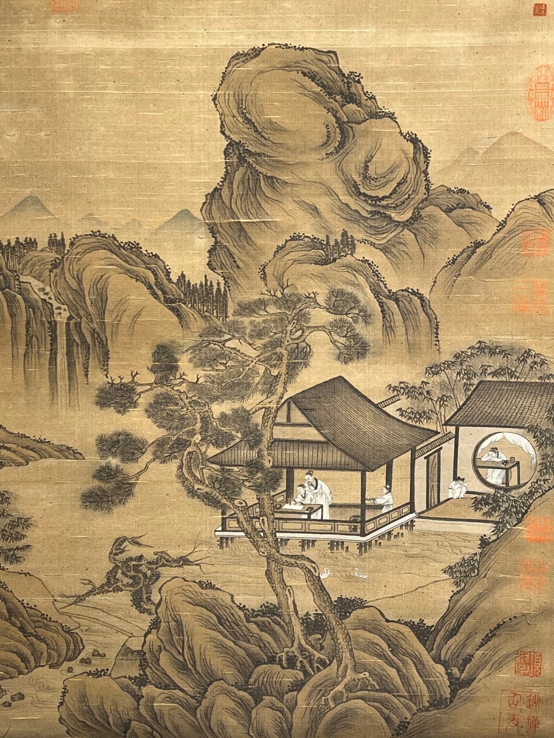 Chinese scroll painting Li Tang