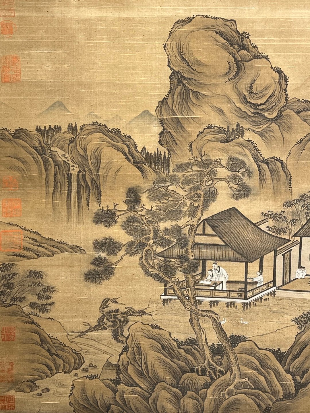 Chinese scroll painting Li Tang