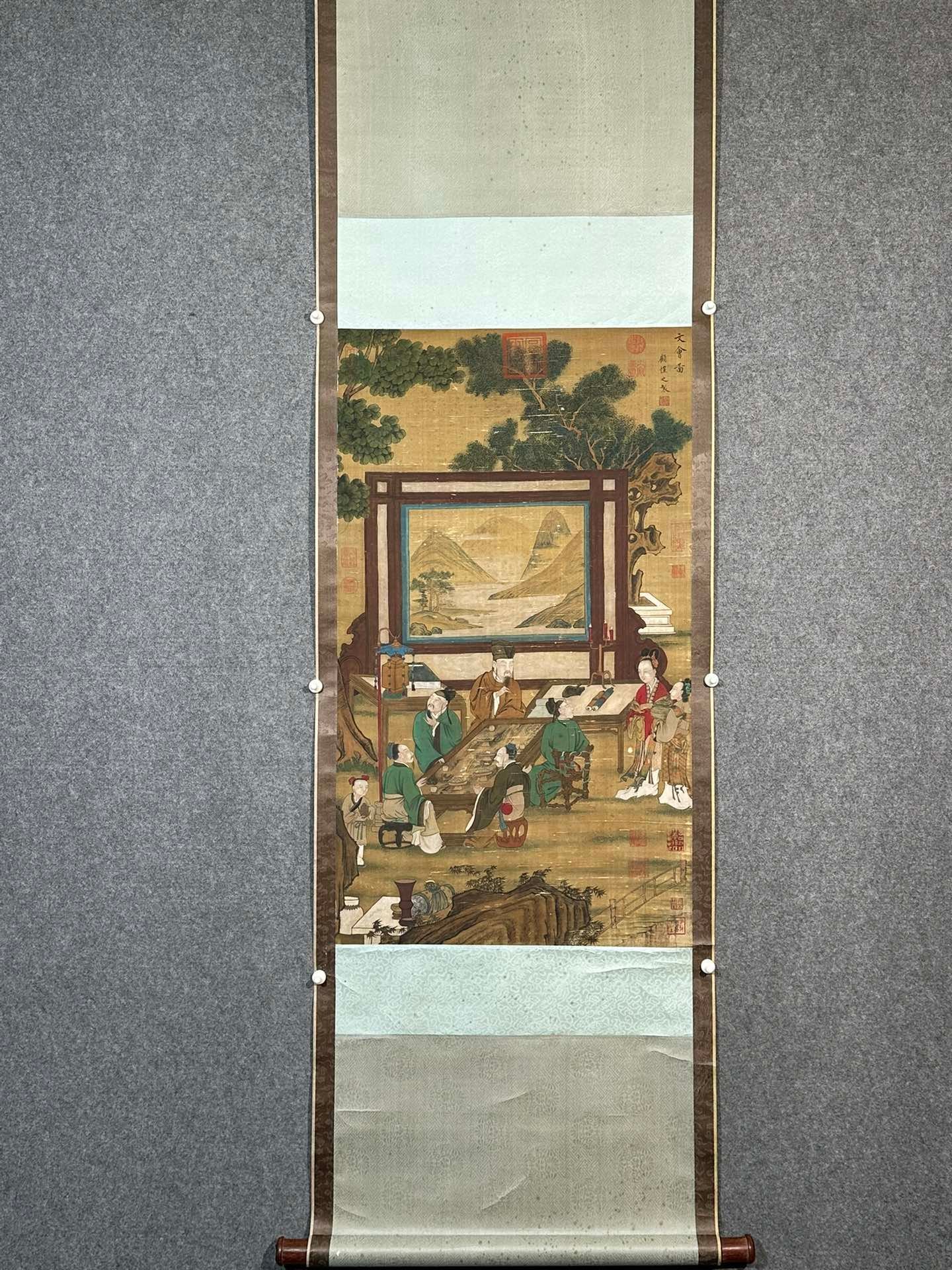 Chinese scroll painting Gu Kaizhi
