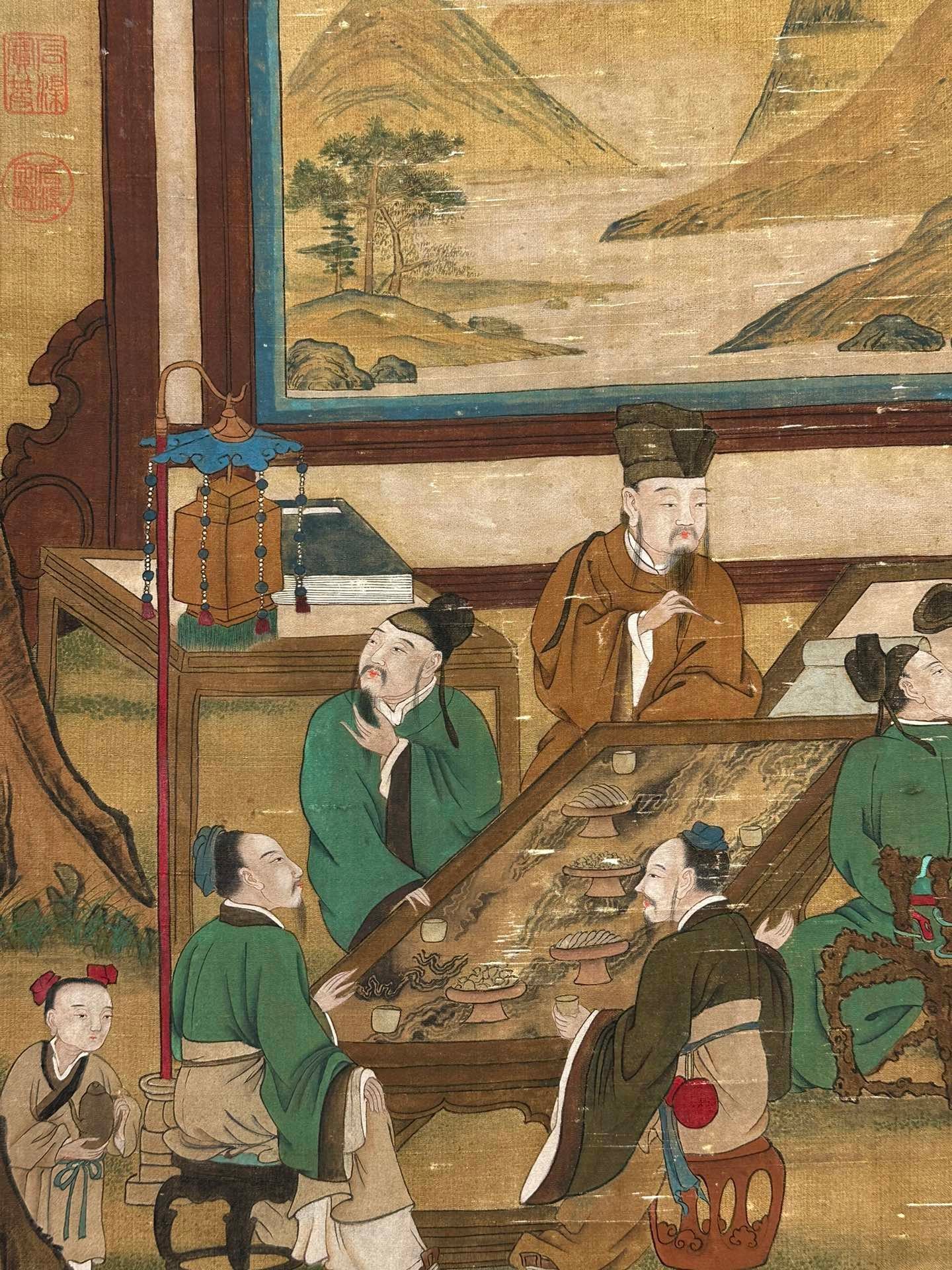 Chinese scroll painting Gu Kaizhi