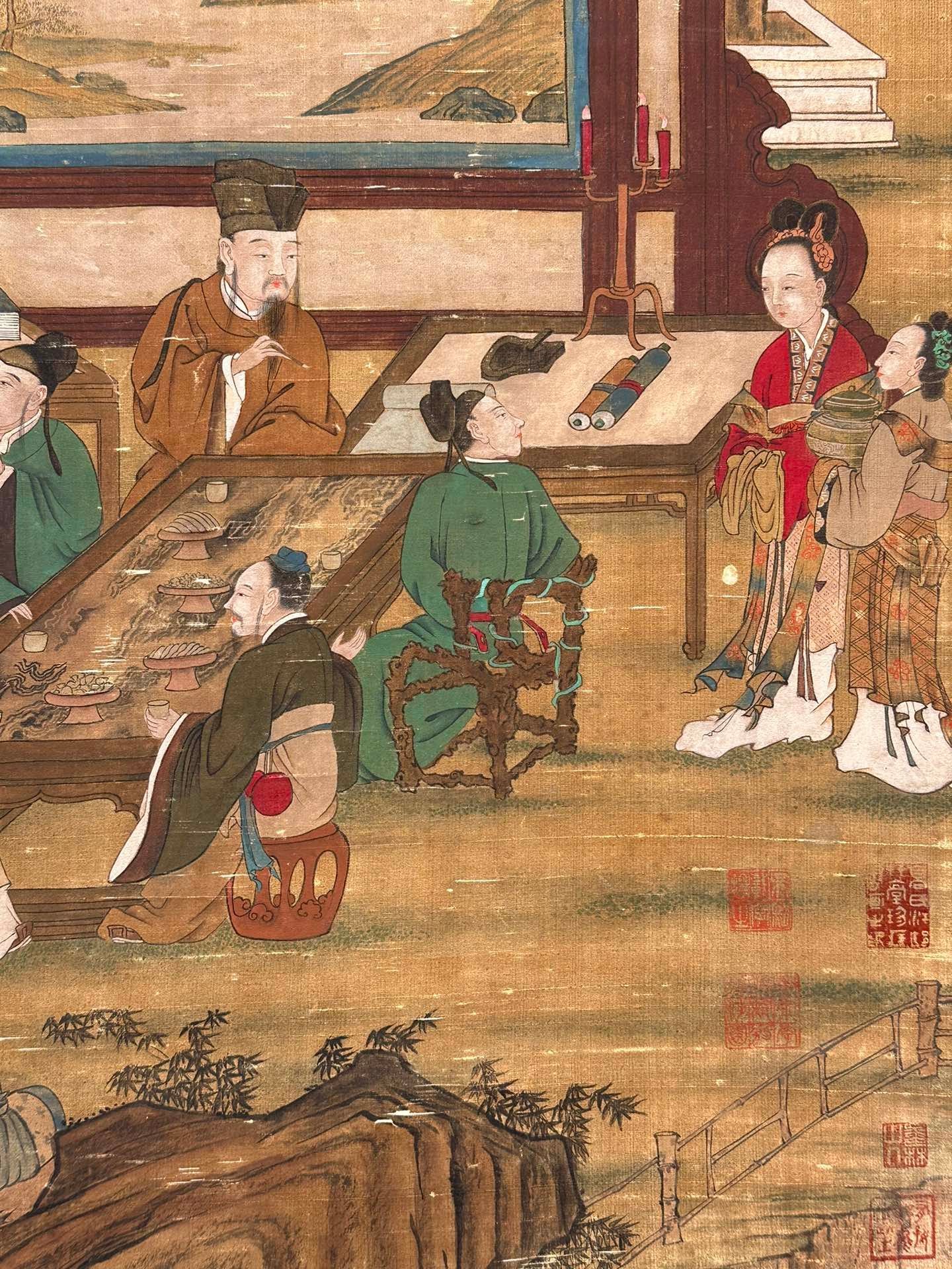 Chinese scroll painting Gu Kaizhi