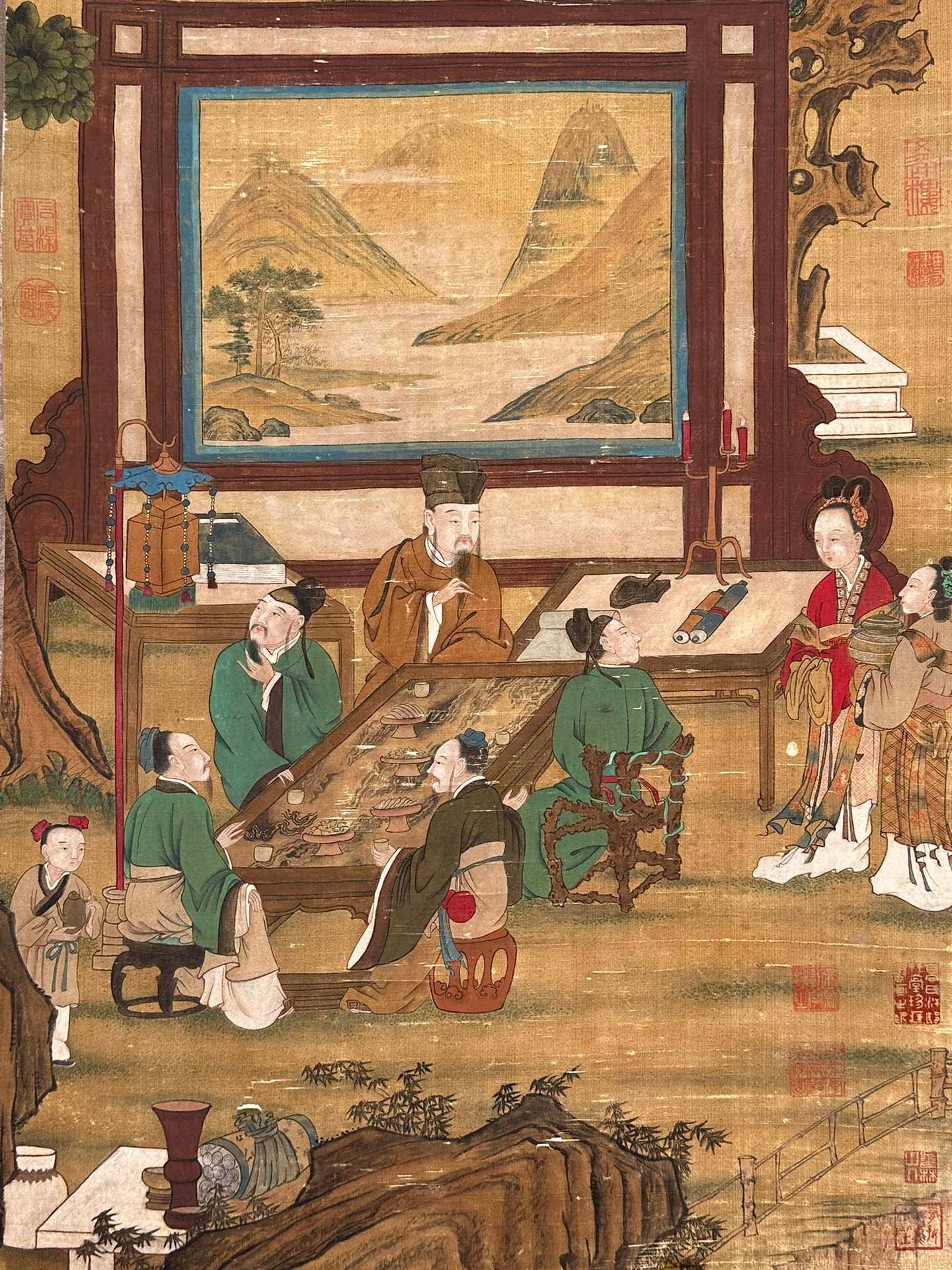 Chinese scroll painting Gu Kaizhi