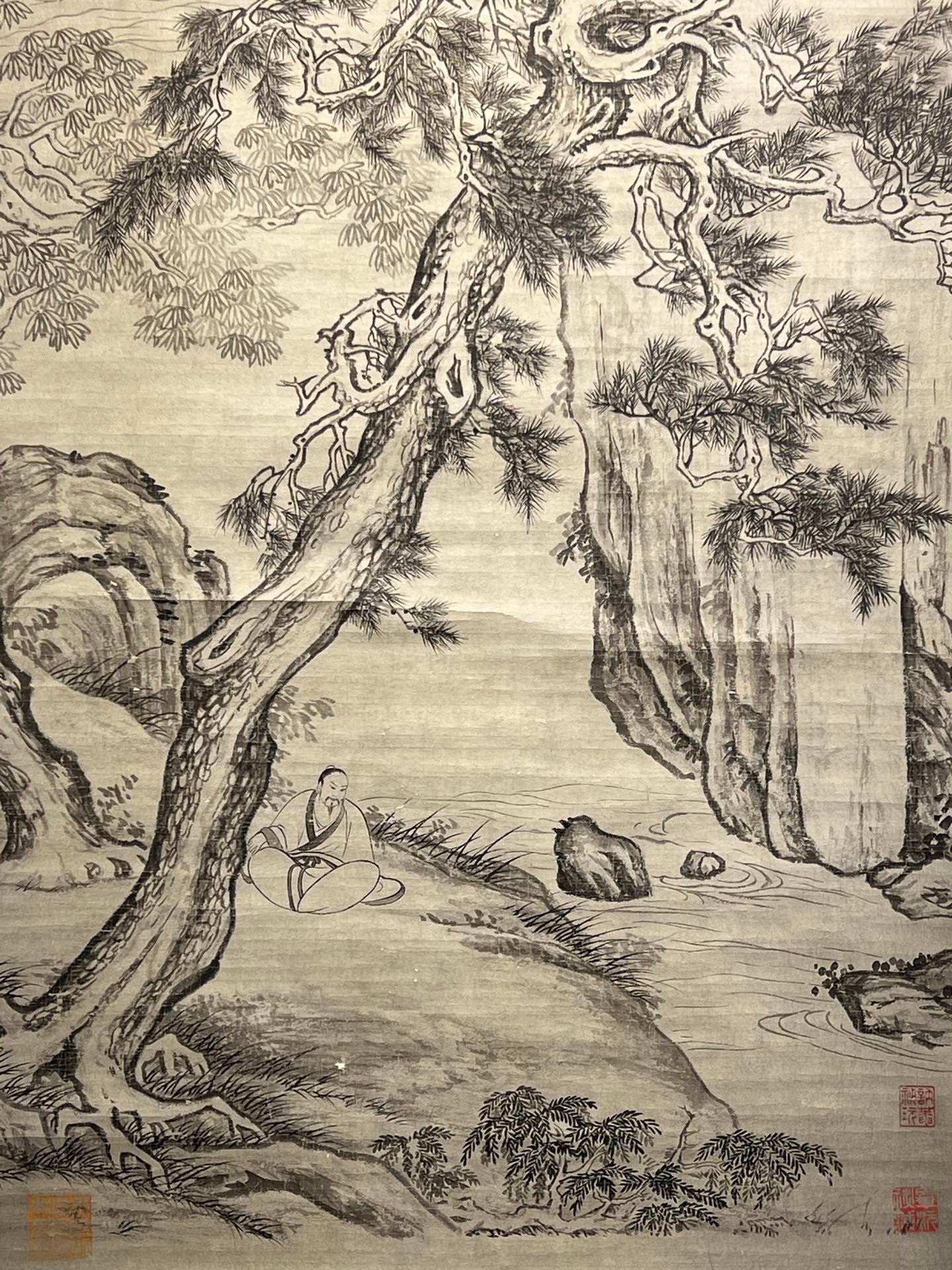 Chinese scroll painting Huang Gongwang