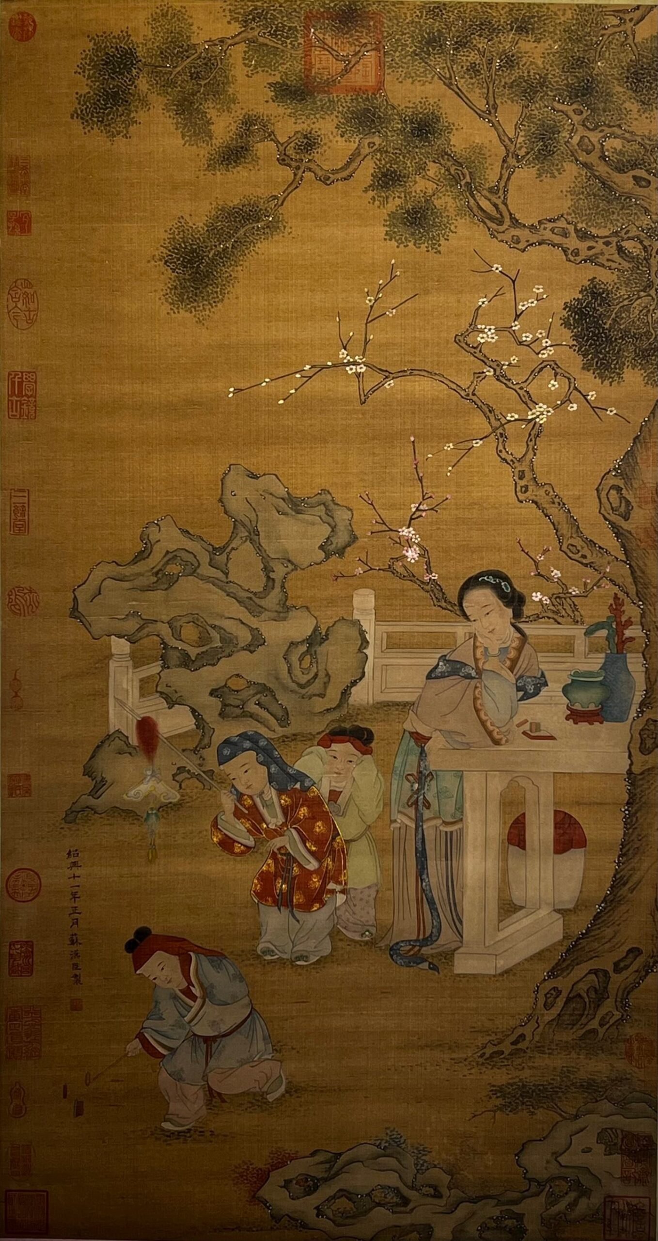 Chinese scroll painting Su Hanchen