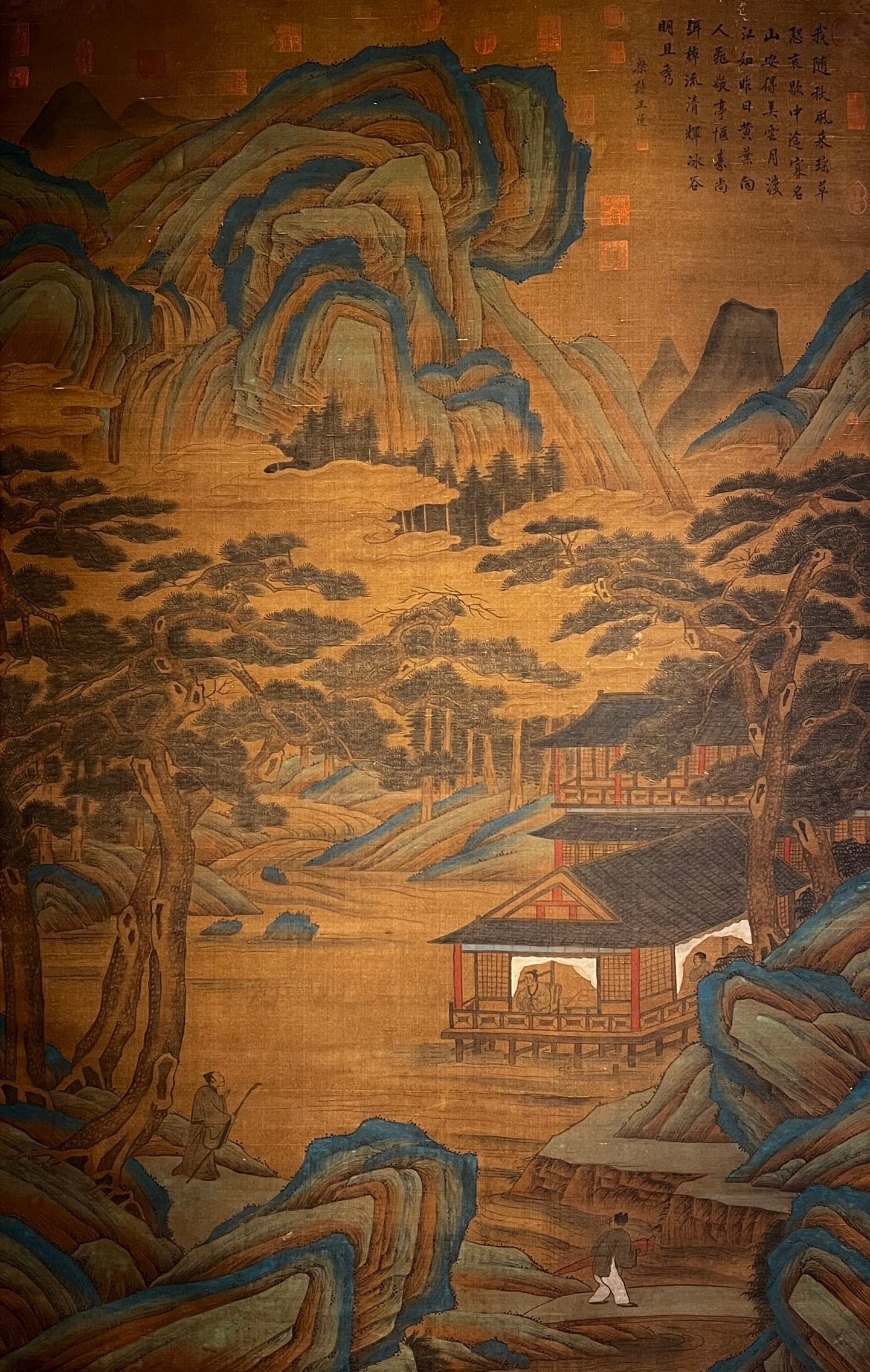 Chinese scroll painting Li Sixun