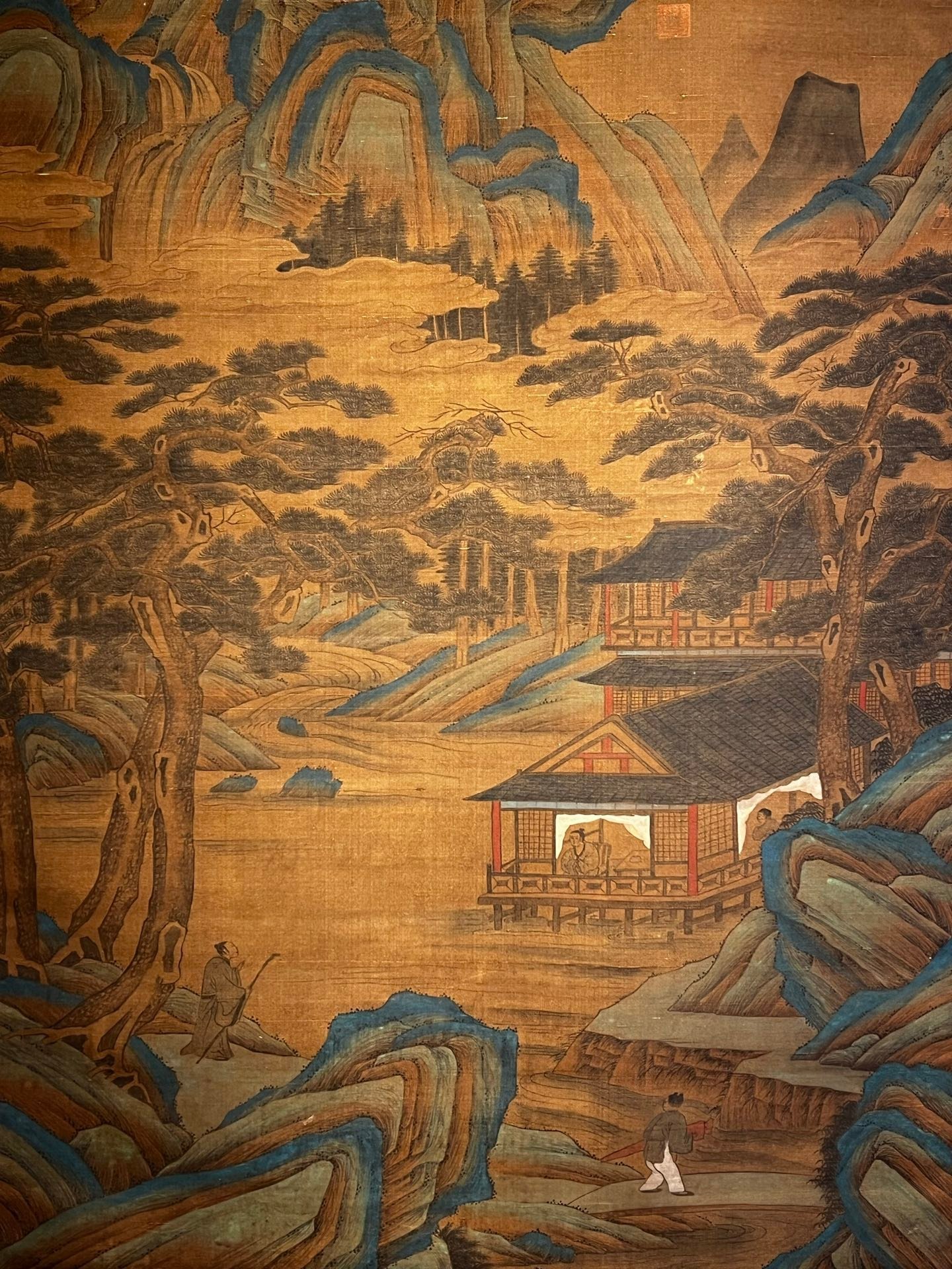 Chinese scroll painting Li Sixun