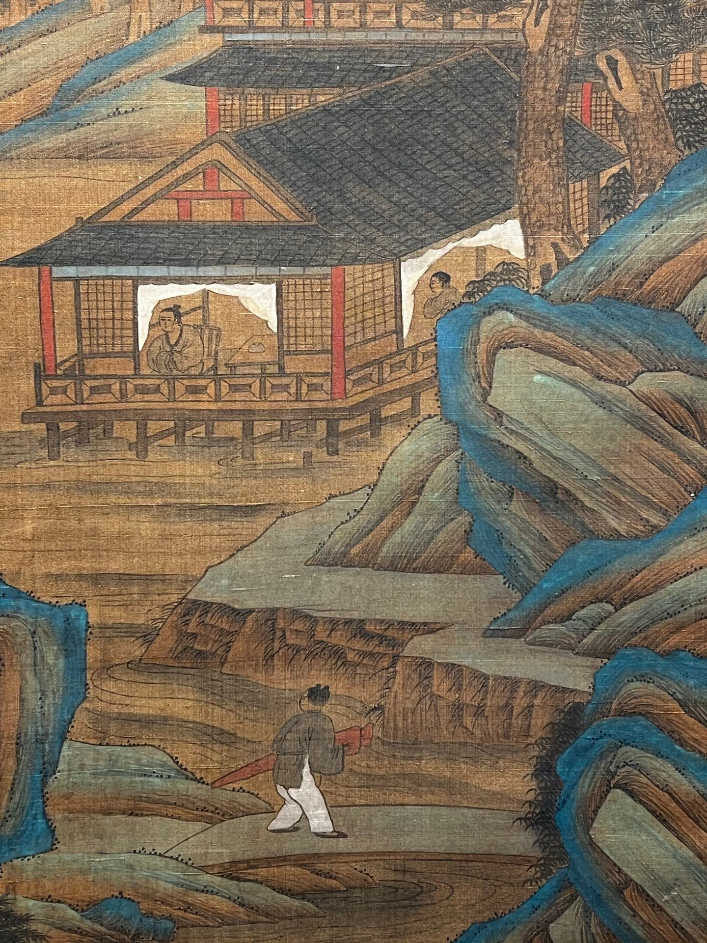 Chinese scroll painting Li Sixun