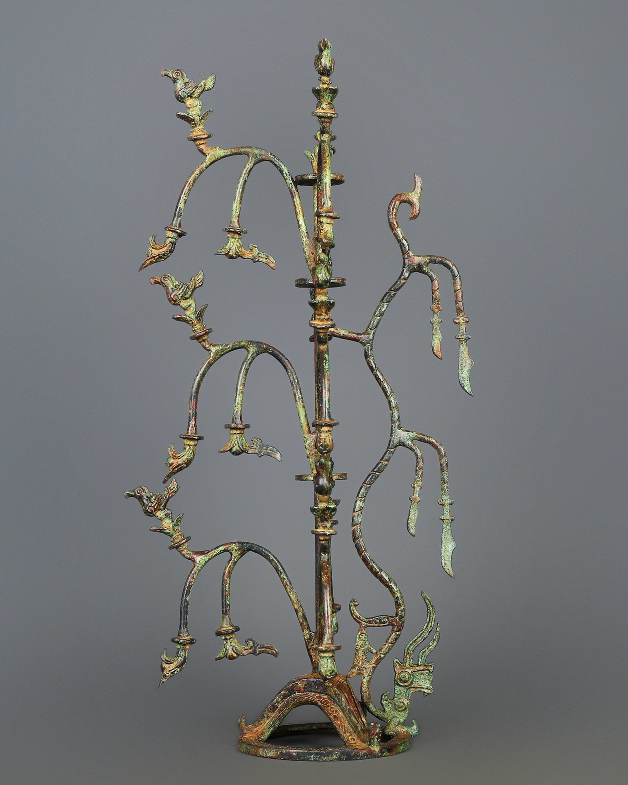 Sanxingdui Dynasty Bronze Sacred Tree