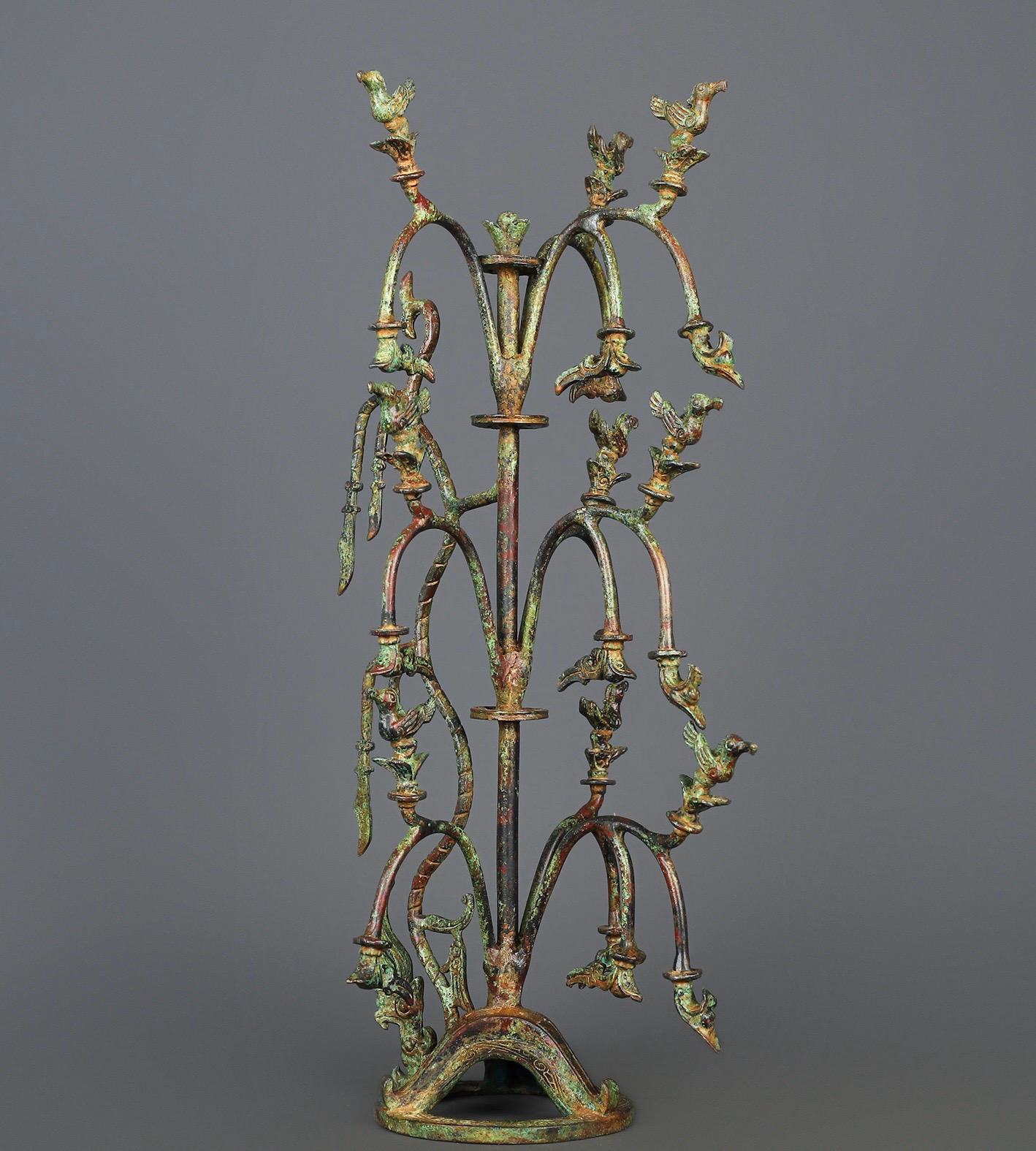 Sanxingdui Dynasty Bronze Sacred Tree