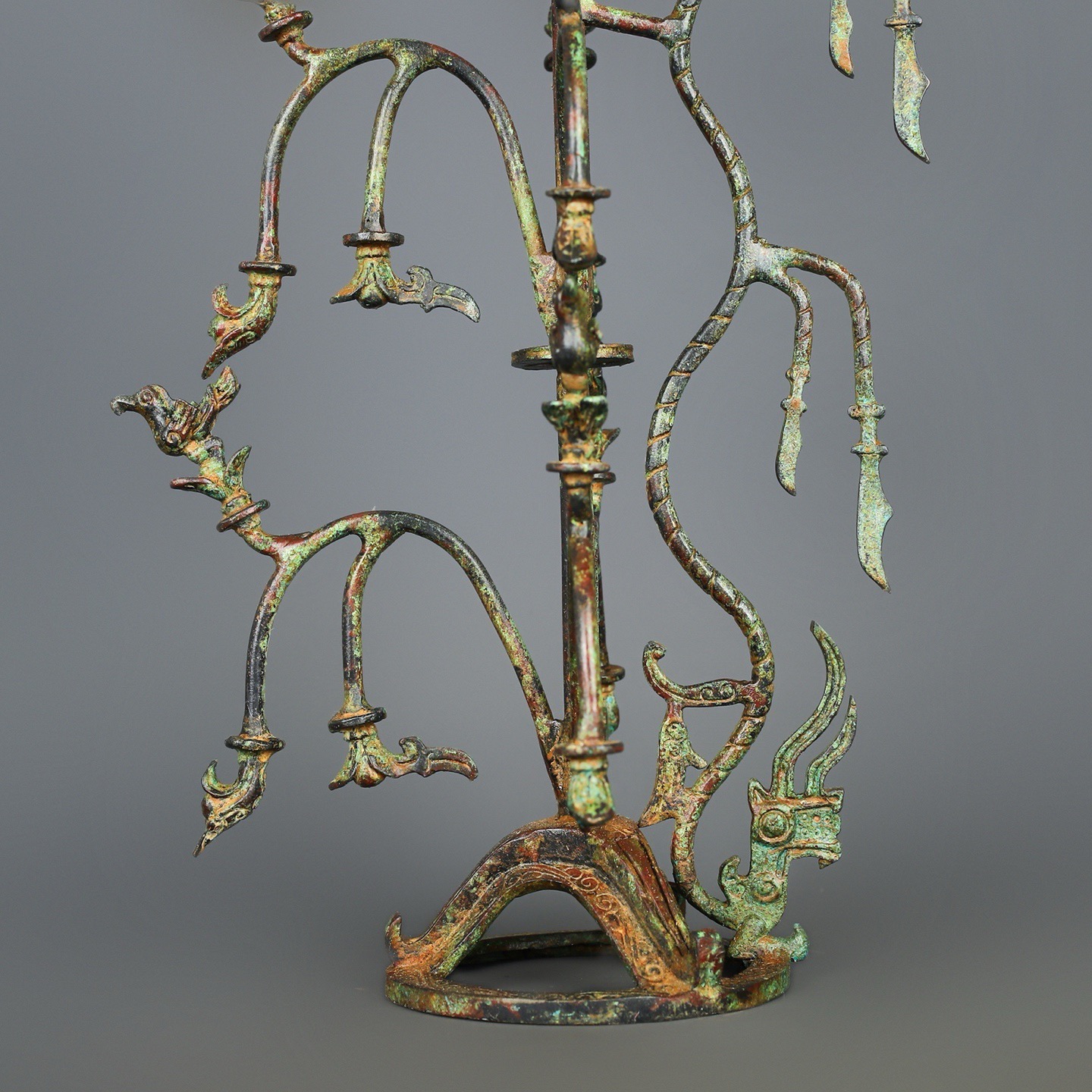 Sanxingdui Dynasty Bronze Sacred Tree