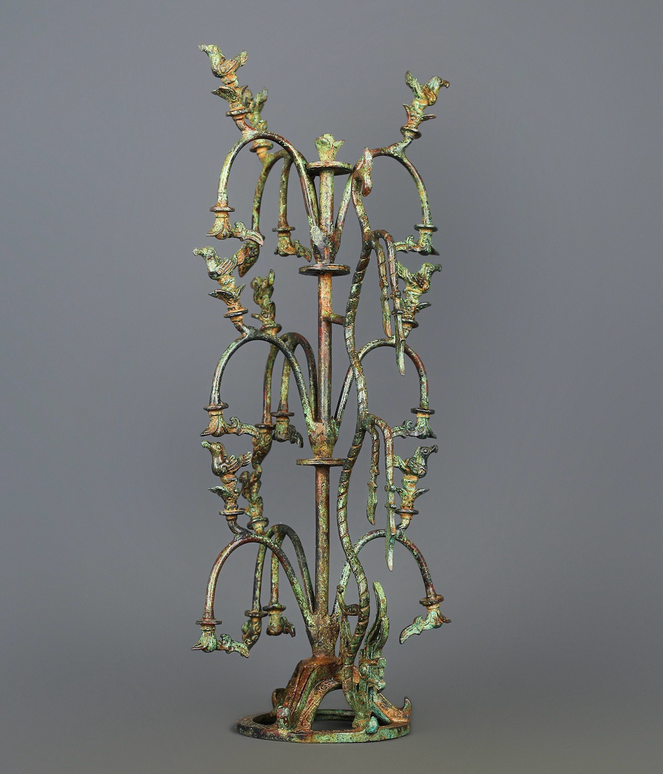 Sanxingdui Dynasty Bronze Sacred Tree