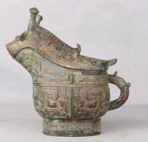 Zhou Dynasty Bronze Beast Gong